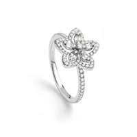 Anello Salvini Donna Magia garden in Oro bianco Diamante 0.3 Ct 20101488 - 20101488